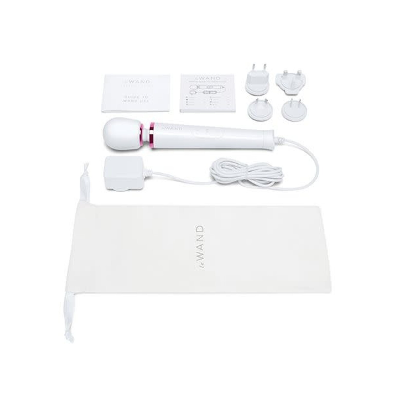 Le Wand Le Wand Powerful Petite Plug-In Vibrating Massager - White