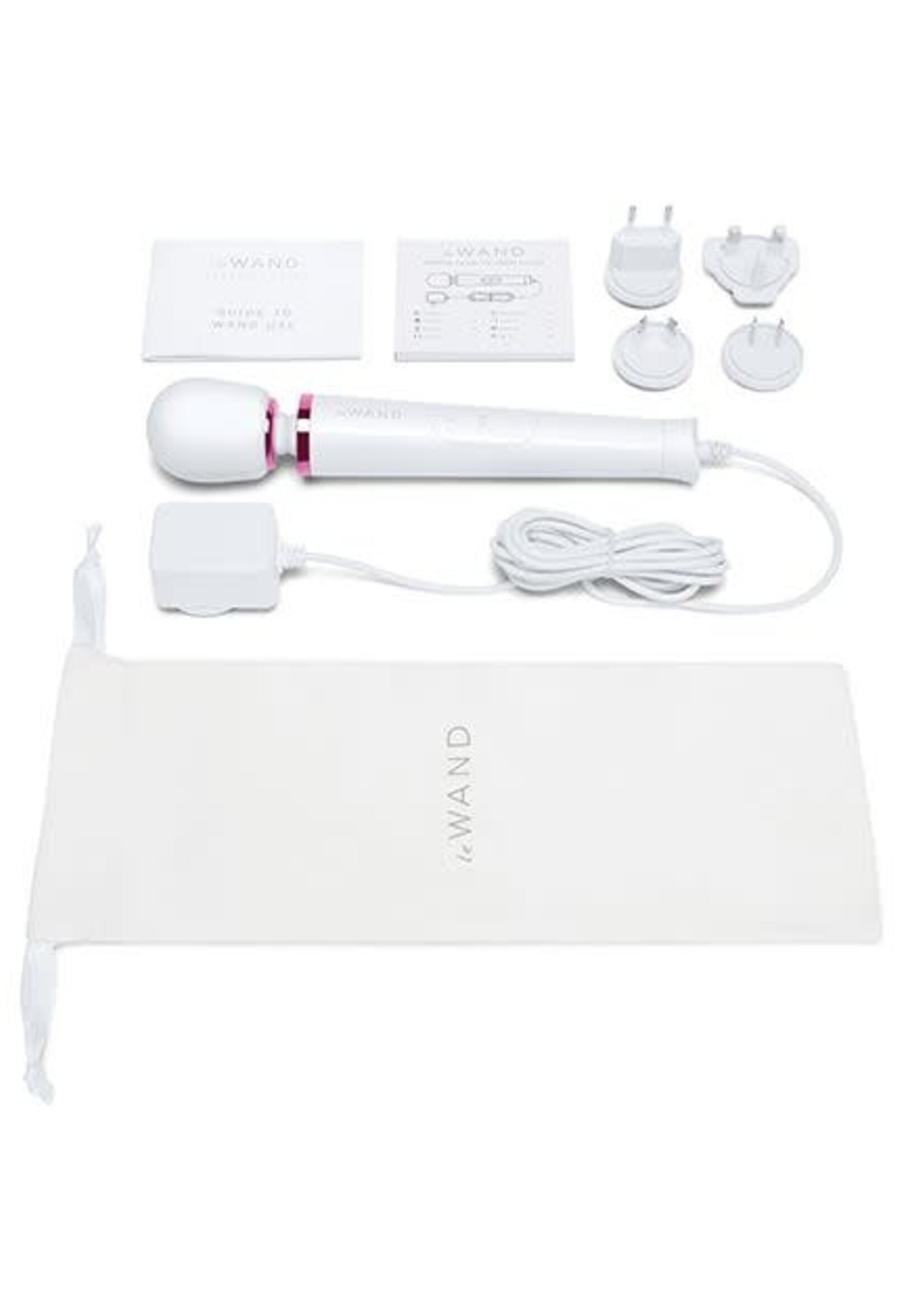 Le Wand Le Wand Powerful Petite Plug-In Vibrating Massager - White