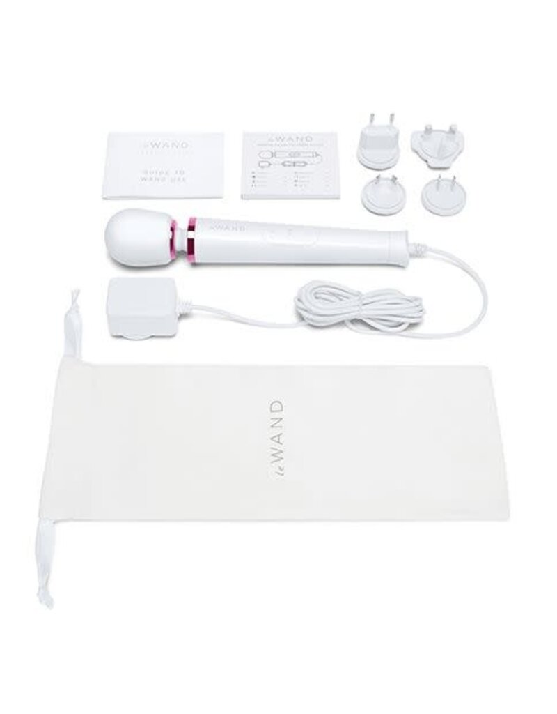 Le Wand Le Wand Powerful Petite Plug-In Vibrating Massager - White
