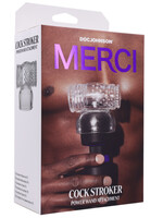 Doc Johnson Merci Cock Stroker Wand Attachment Clear