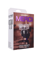 Doc Johnson Merci Cock Stroker Wand Attachment Clear