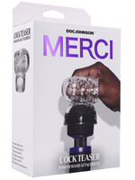 Doc Johnson Merci Cock Teaser Wand Attachment Clear
