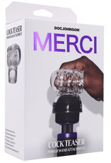 Doc Johnson Merci Cock Teaser Wand Attachment Clear