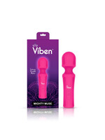 Viben Mighty Muse - Hot Pink - Powerful Personal Wand - Massager