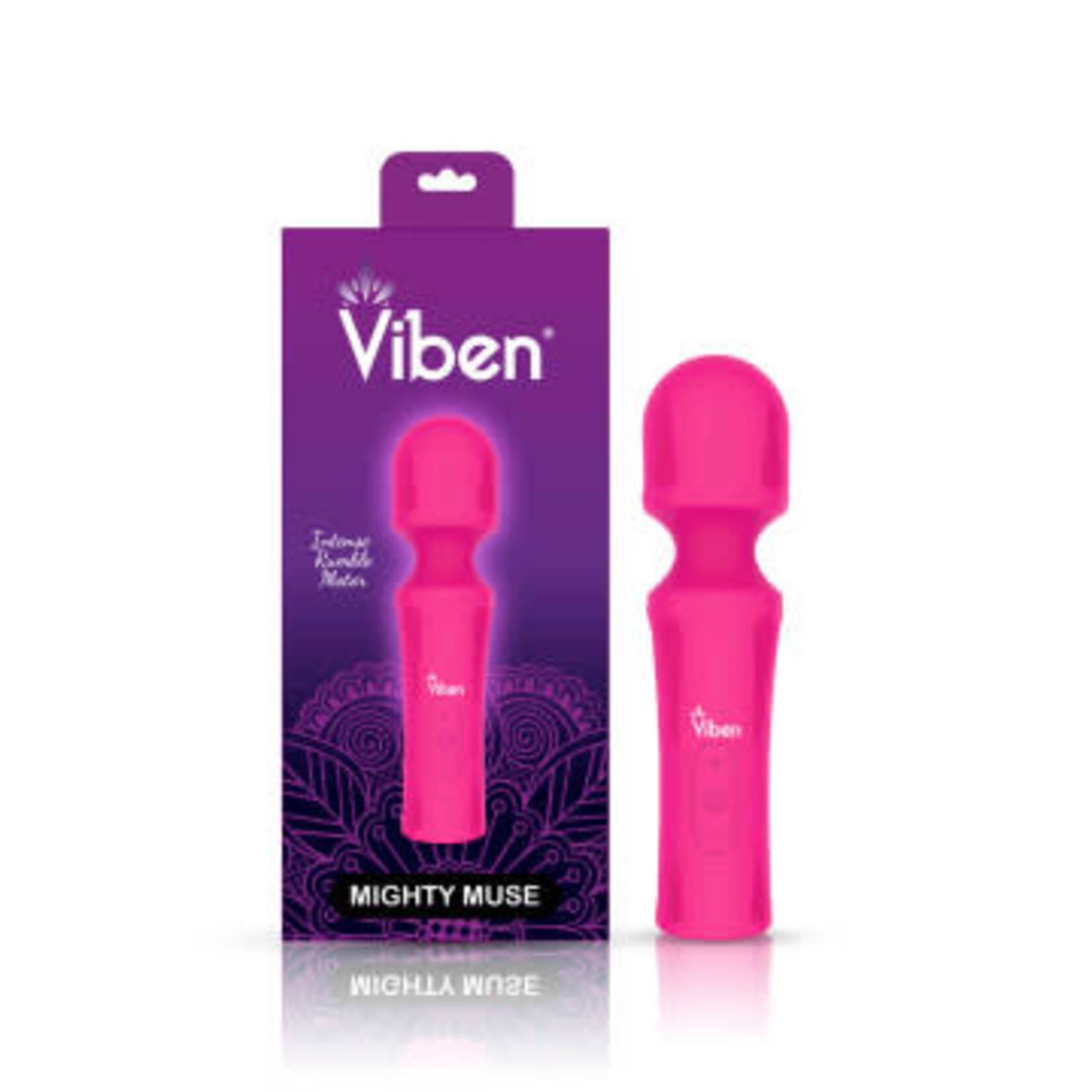 Viben Mighty Muse - Hot Pink - Powerful Personal Wand - Massager