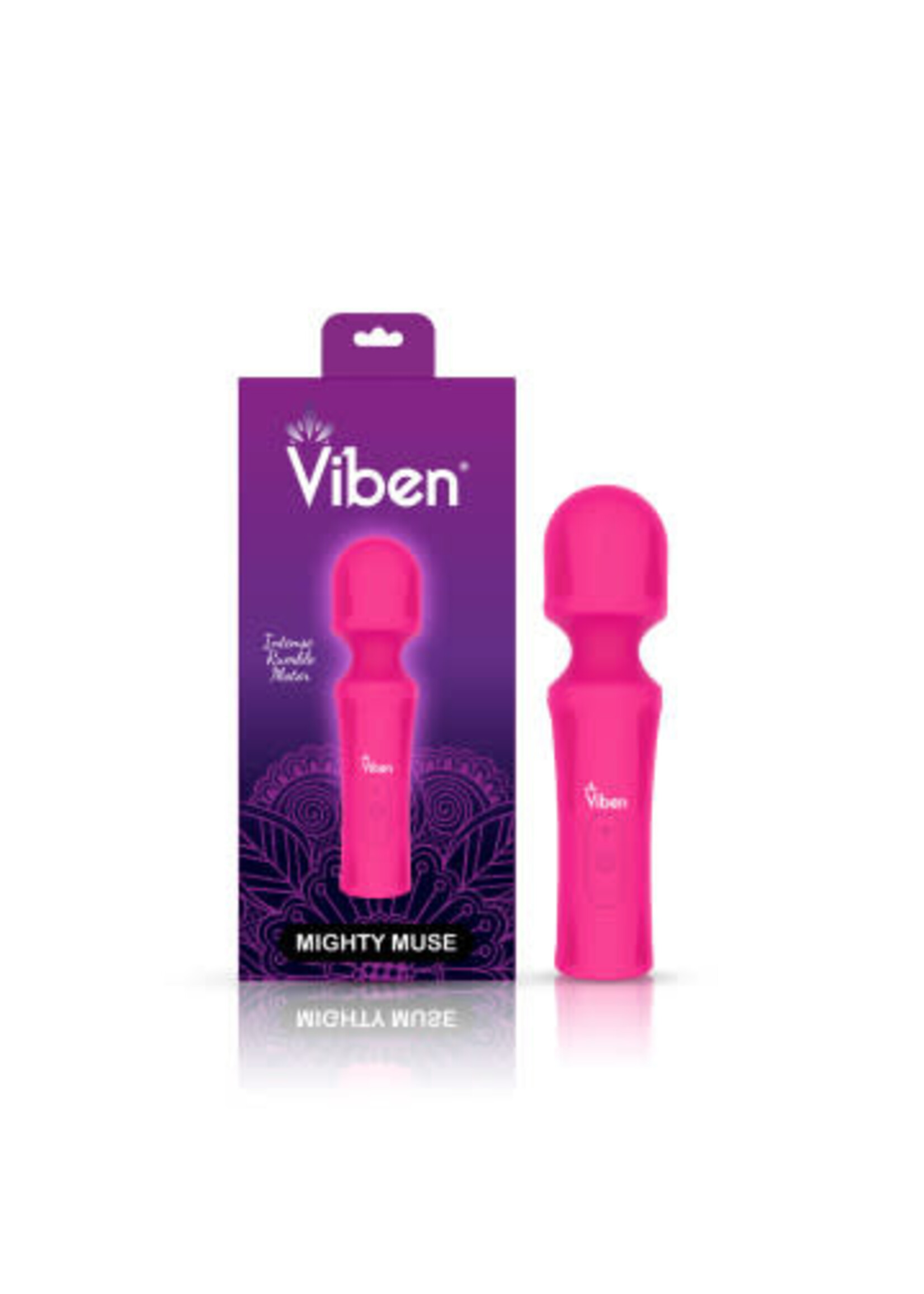 Viben Mighty Muse - Hot Pink - Powerful Personal Wand - Massager