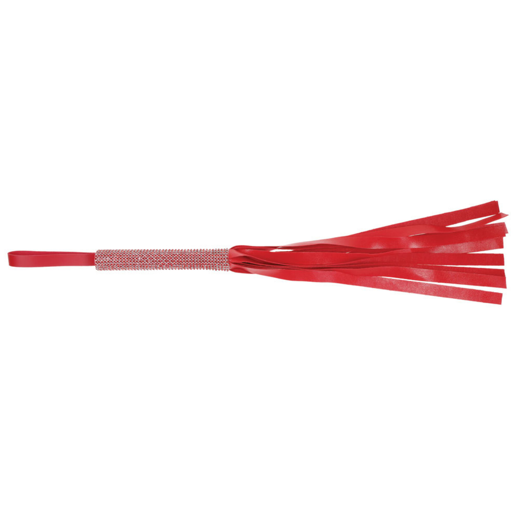 Sportsheets Amor Sparkle Flogger - Red