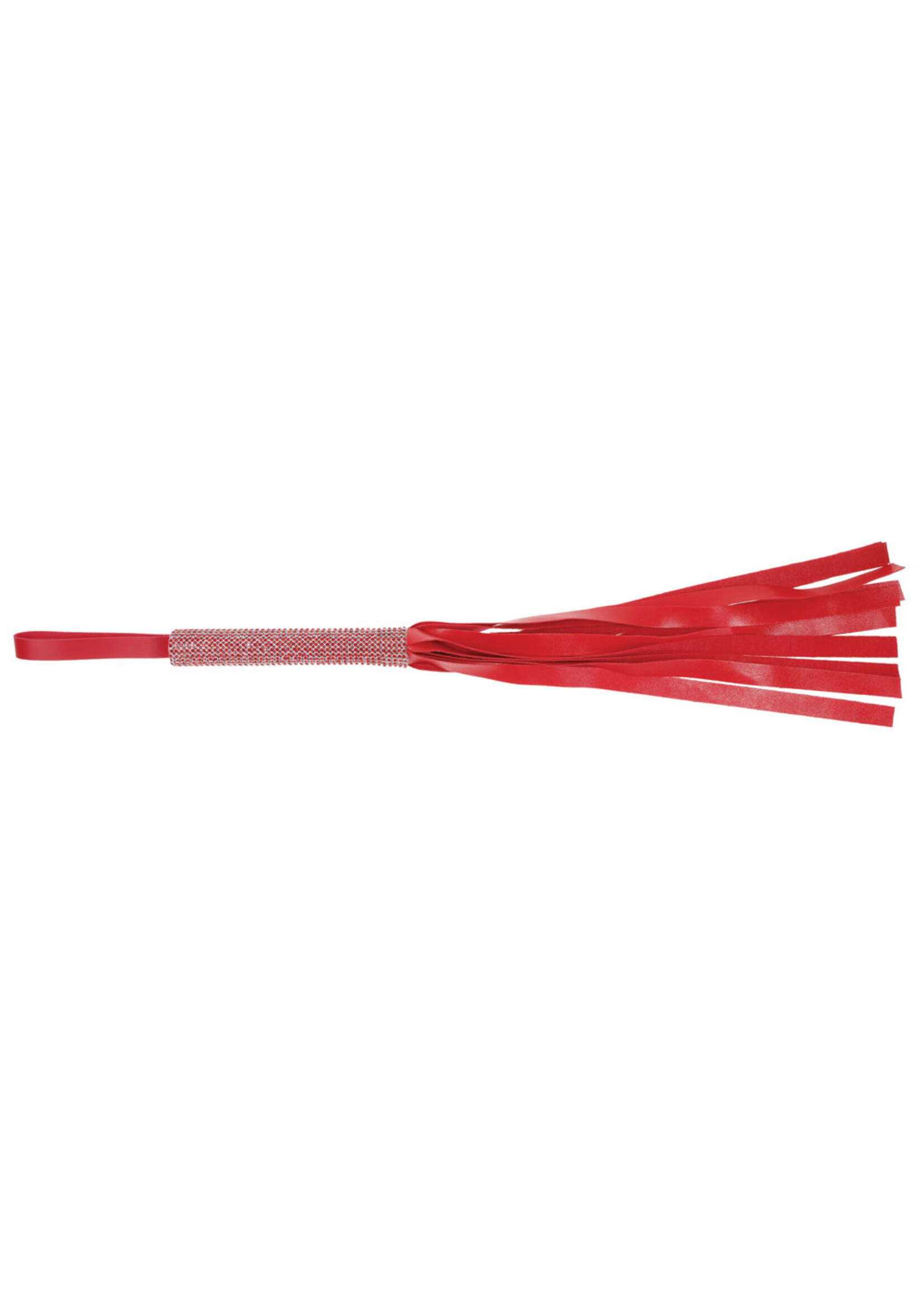 Sportsheets Amor Sparkle Flogger - Red