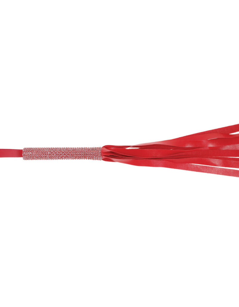 Sportsheets Amor Sparkle Flogger - Red