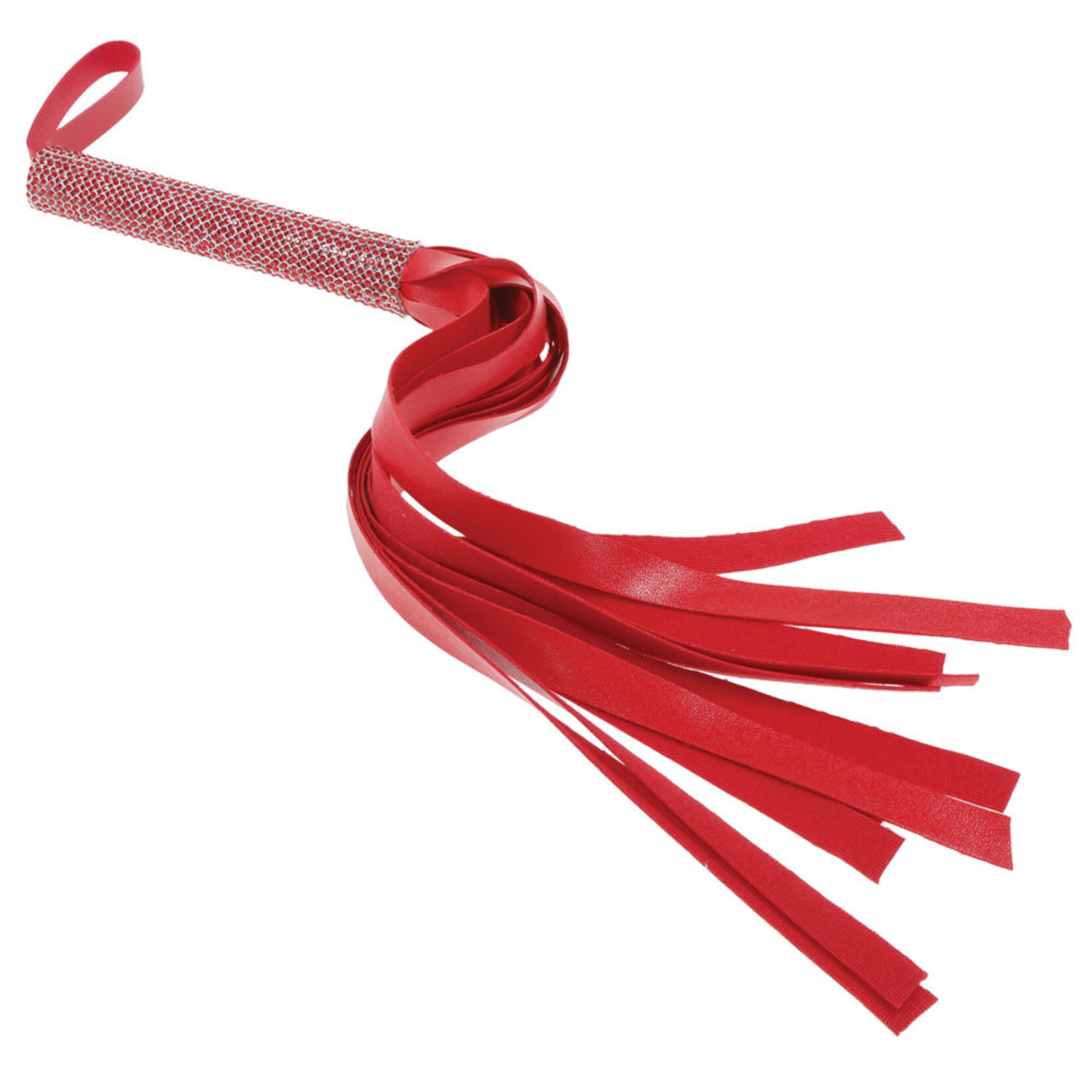 Sportsheets Amor Sparkle Flogger - Red