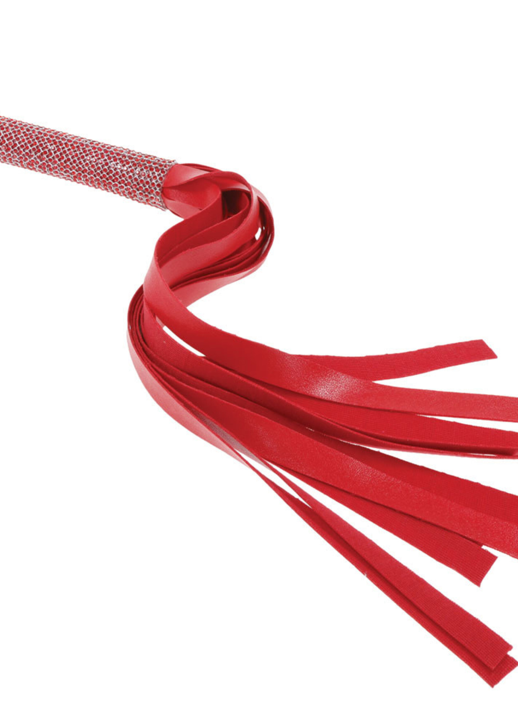 Sportsheets Amor Sparkle Flogger - Red