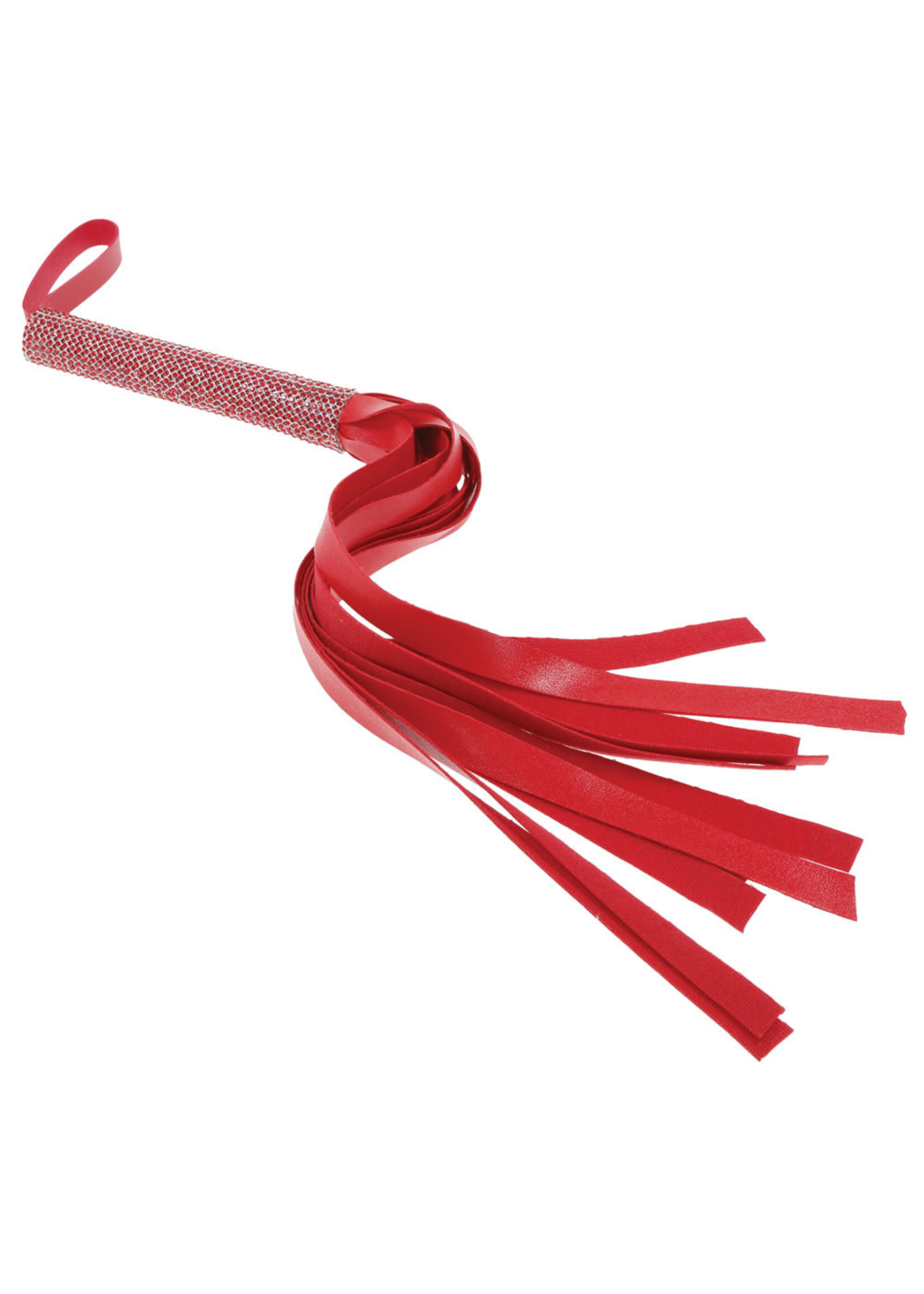 Sportsheets Amor Sparkle Flogger - Red