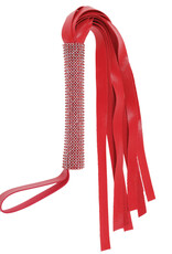 Sportsheets Amor Sparkle Flogger - Red
