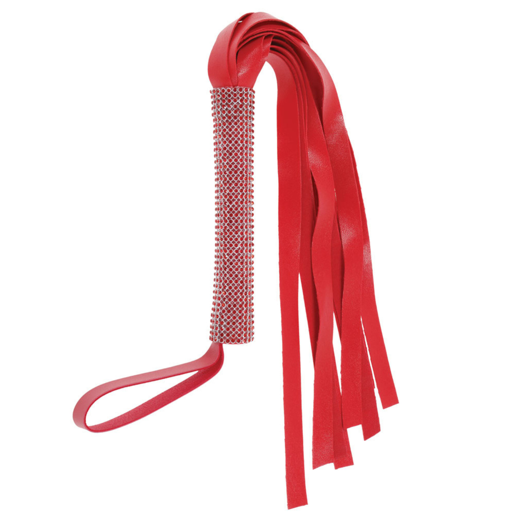 Sportsheets Amor Sparkle Flogger - Red