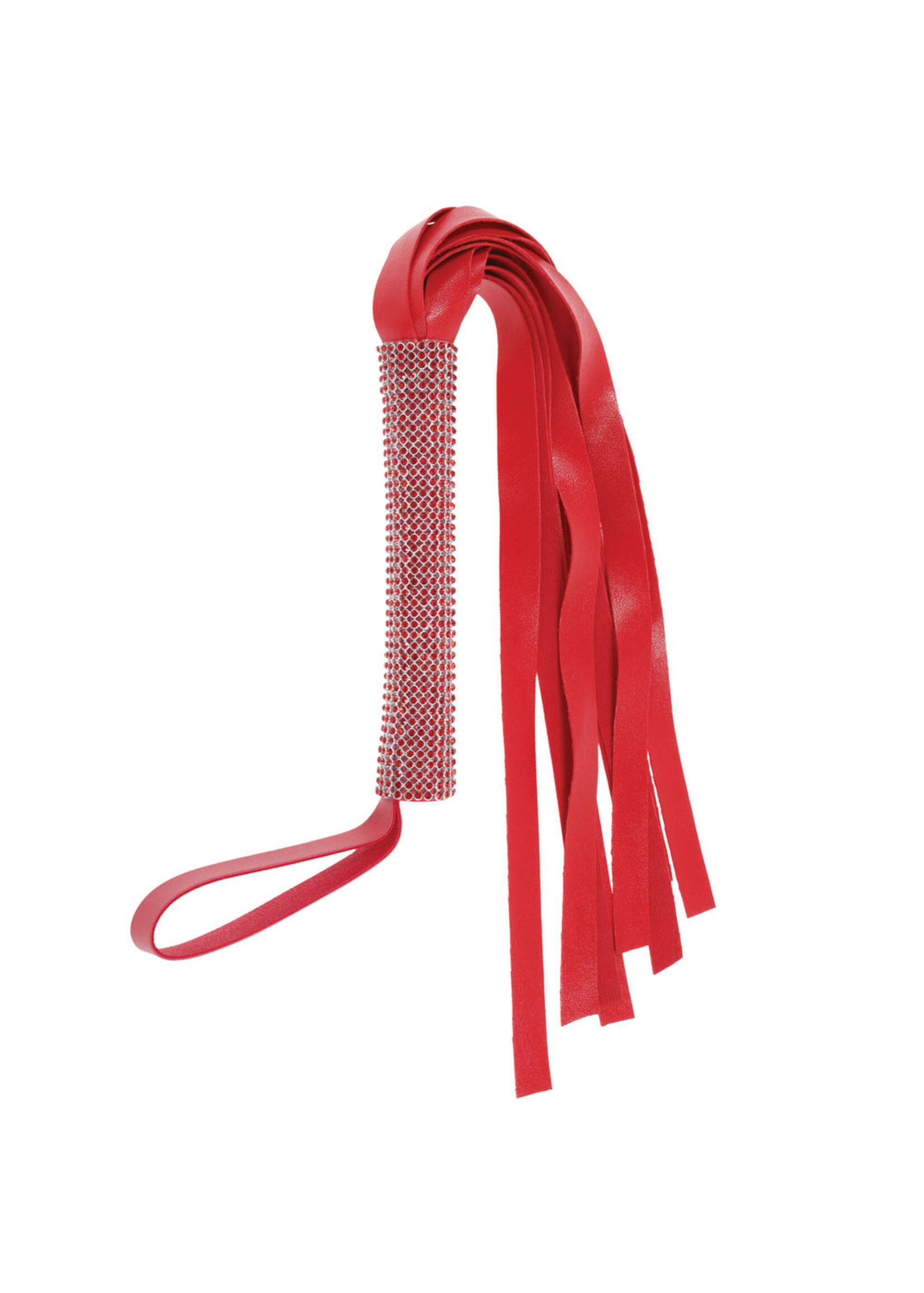Sportsheets Amor Sparkle Flogger - Red