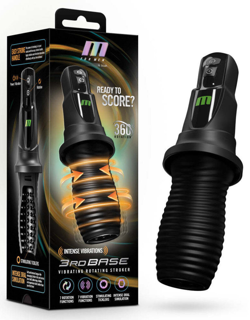 Blush Novelties M For Men 3rd Base Black