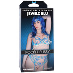 Doc Johnson Signature Strokers Jewelz Blu Ultraskyn Pocket Pussy Vanilla