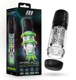 Blush Novelties M for Men Whirlwind Pro Black