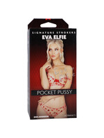 Doc Johnson Signature Strokers - Eva Elfie - Ultraskyn Pocket Pussy - Vanilla