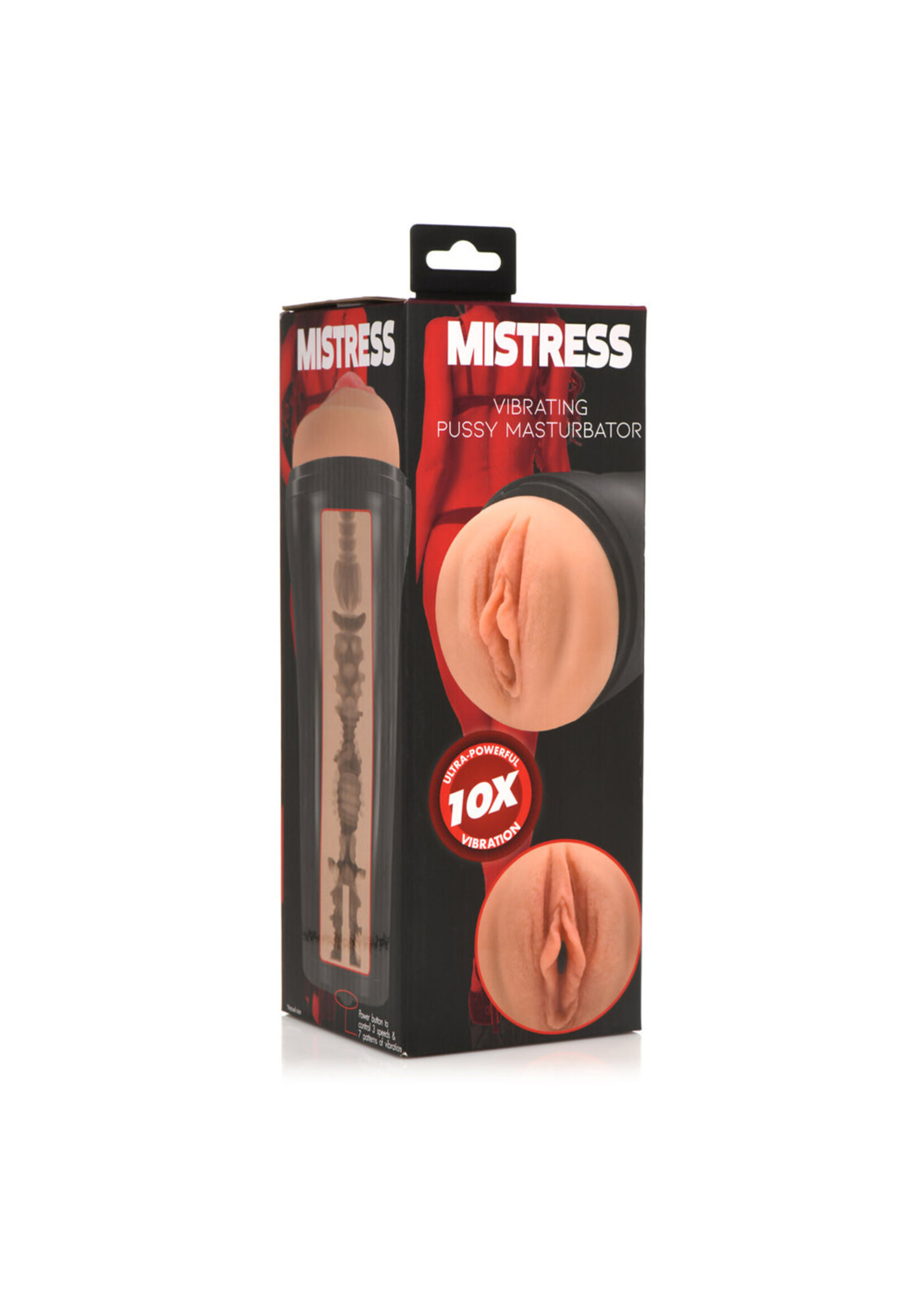 Curve Toys Mistress Vibrating Pussy Masturbator Medium
