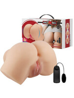 Pretty Love Hailey Realistic Vagina and Ass Vibrator - Light