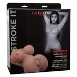 Calexotics Stroke It Body Banger Masturbator - Chocolate