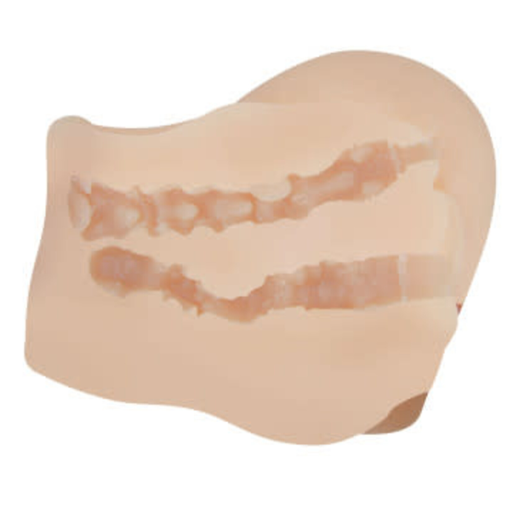 Pretty Love Mila Realistic Vagina and Ass Vibrator - Light