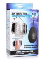 XR Brands Trinity Vibes Trinity 4 Men 20X Deluxe Dual Vibrating Head Teaser