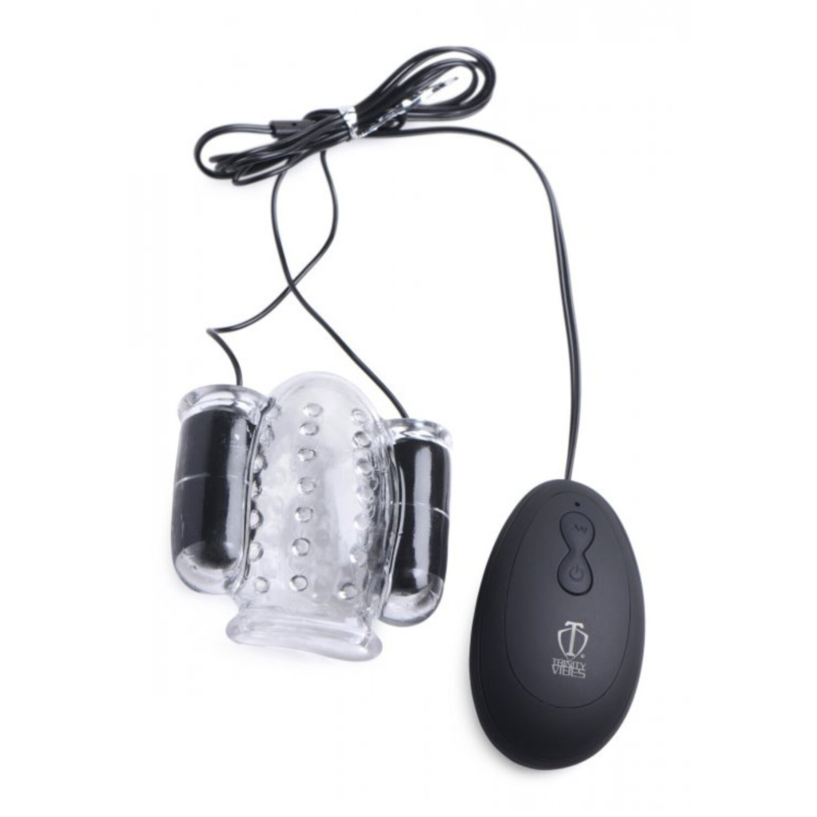 XR Brands Trinity Vibes Trinity 4 Men 20X Deluxe Dual Vibrating Head Teaser
