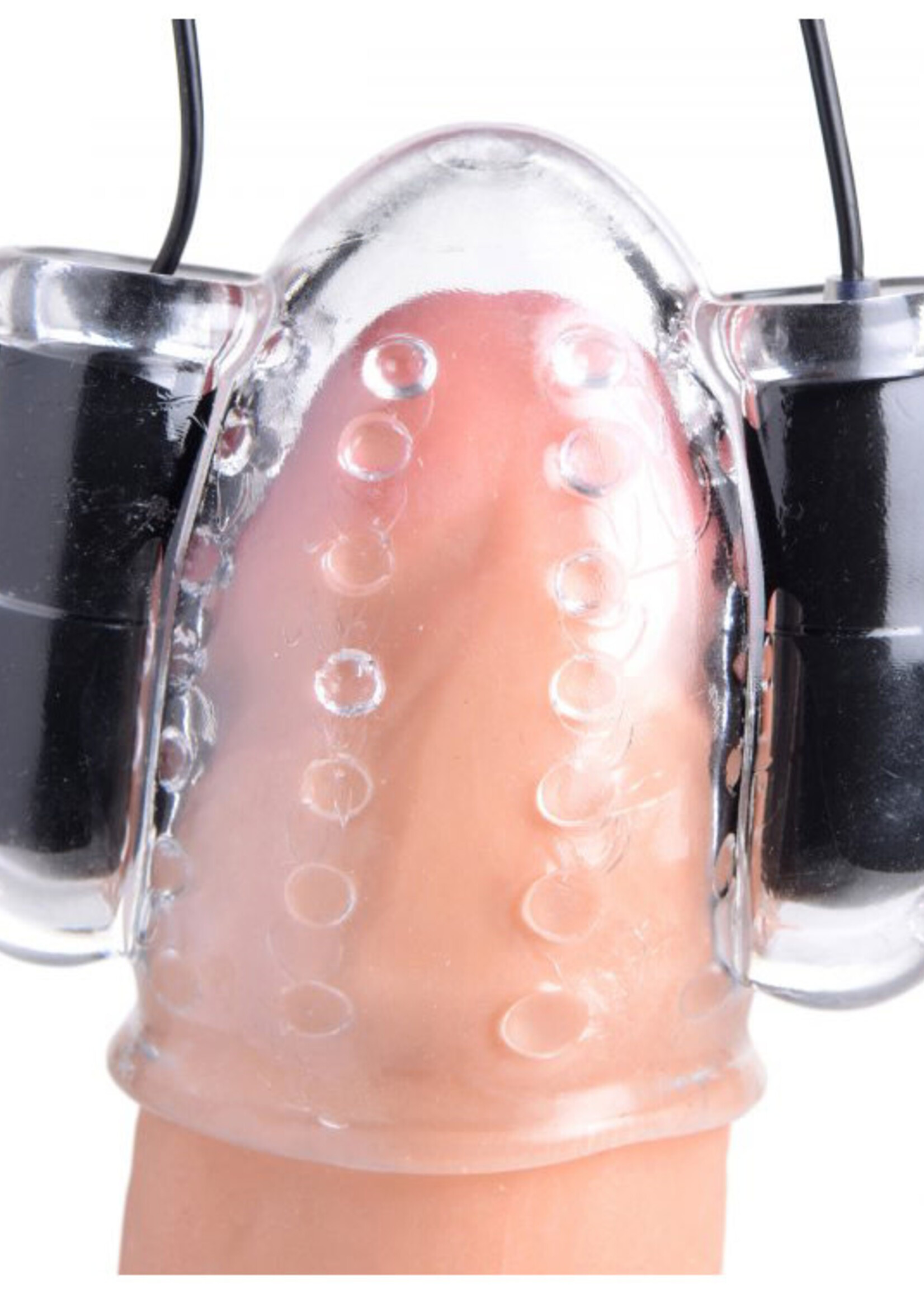 XR Brands Trinity Vibes Trinity 4 Men 20X Deluxe Dual Vibrating Head Teaser