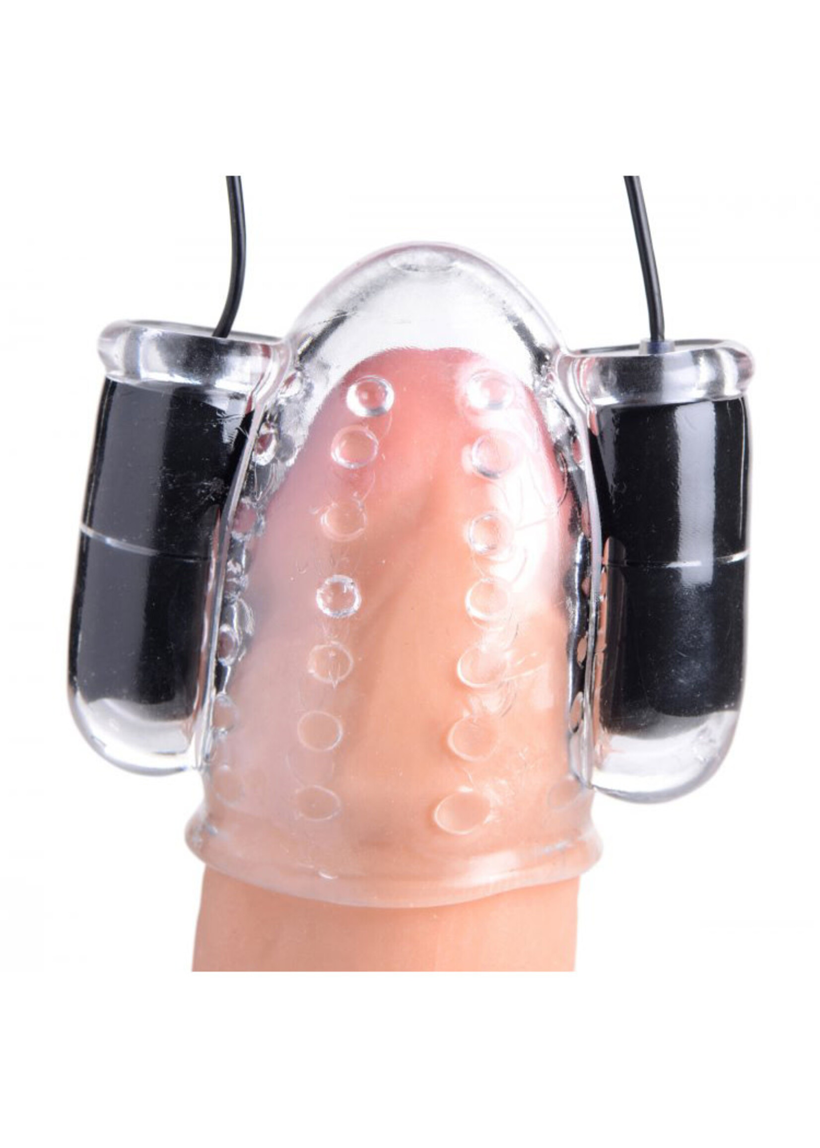 XR Brands Trinity Vibes Trinity 4 Men 20X Deluxe Dual Vibrating Head Teaser