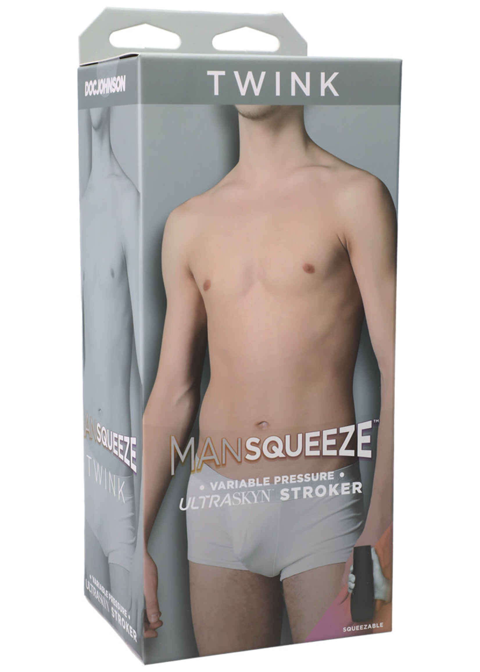 Doc Johnson Man Squeeze - Twink - Vanilla