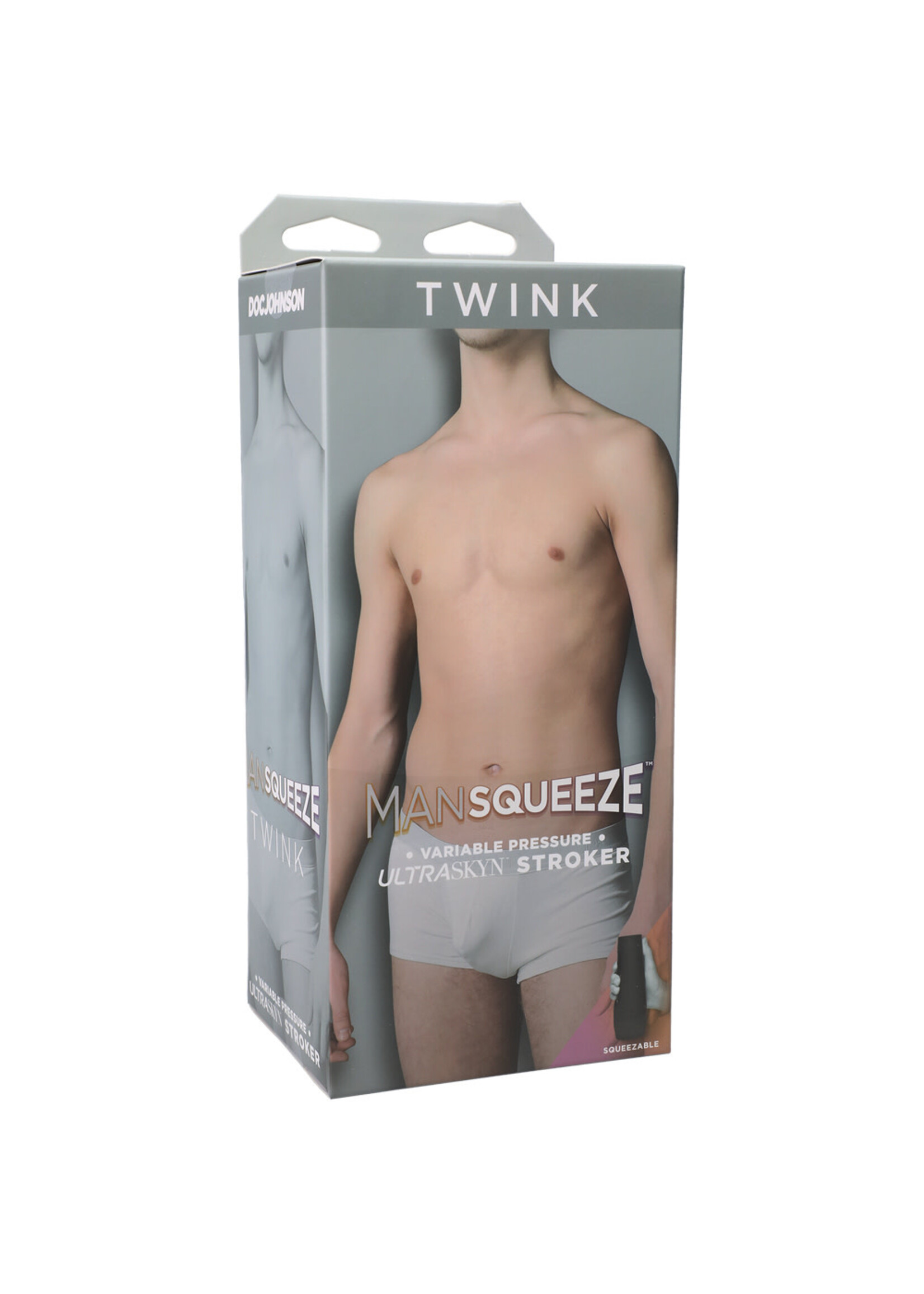 Doc Johnson Man Squeeze - Twink - Vanilla