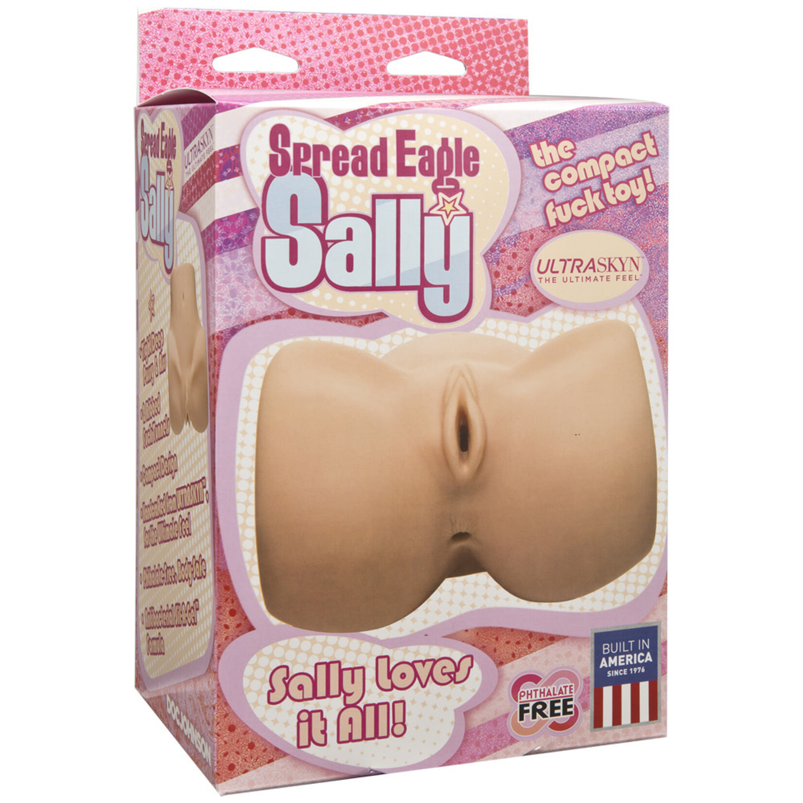 Doc Johnson Spread Eagle Sally - ULTRASKYN Masturbator Vanilla