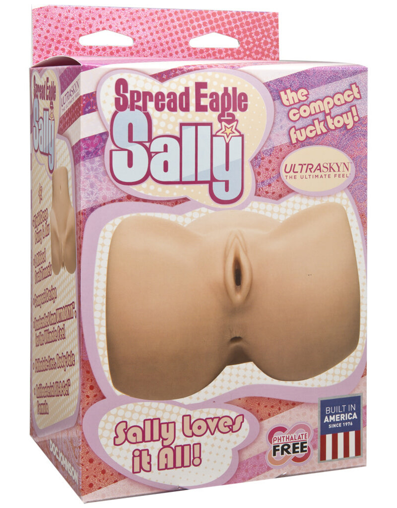 Doc Johnson Spread Eagle Sally - ULTRASKYN Masturbator Vanilla