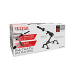 Pipedream Fetish Fantasy Series Body Dock Sex Machine Black