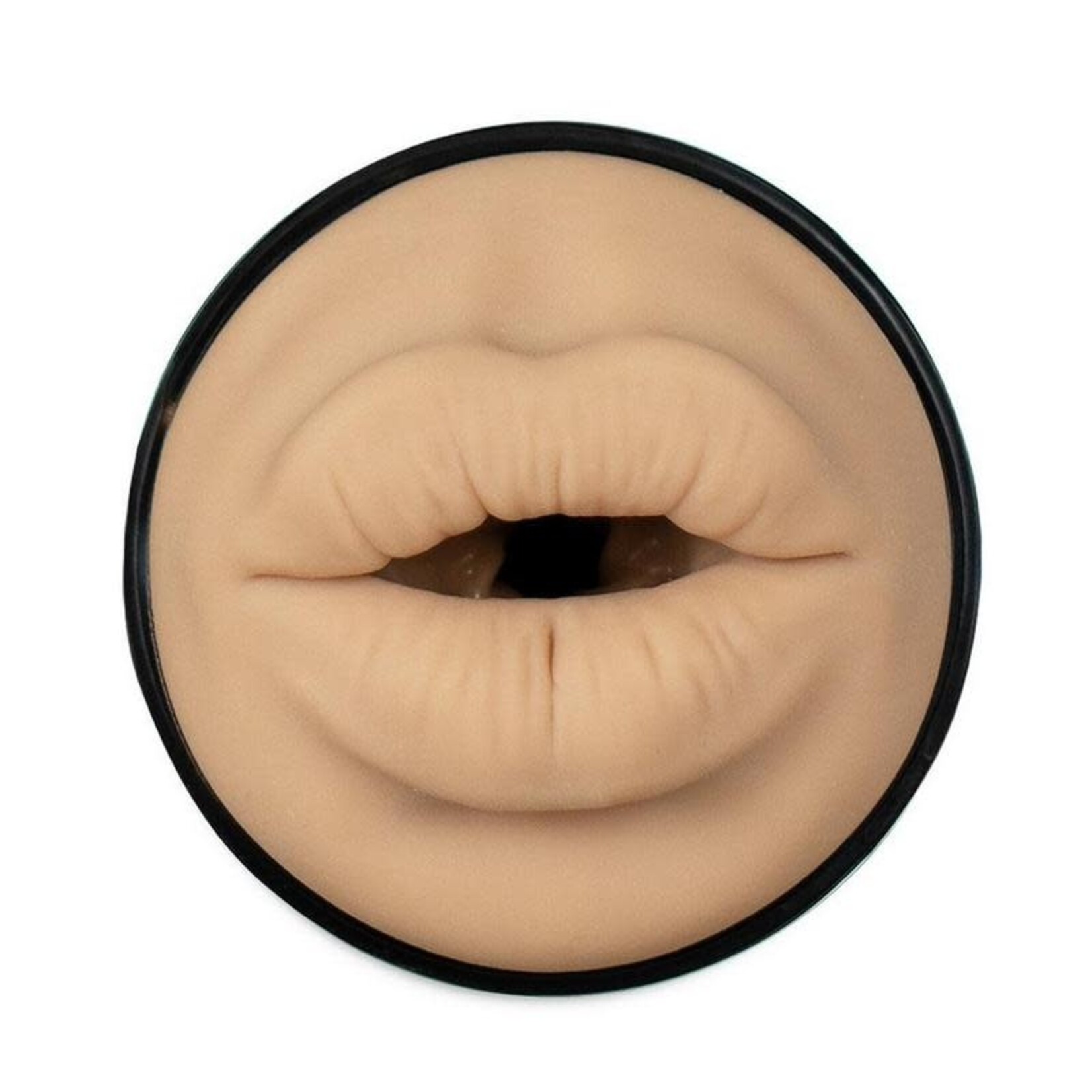 KIIROO Kiiroo Feel Victoria June Stroker Interactive Mouth Masturbator - Black/Vanilla