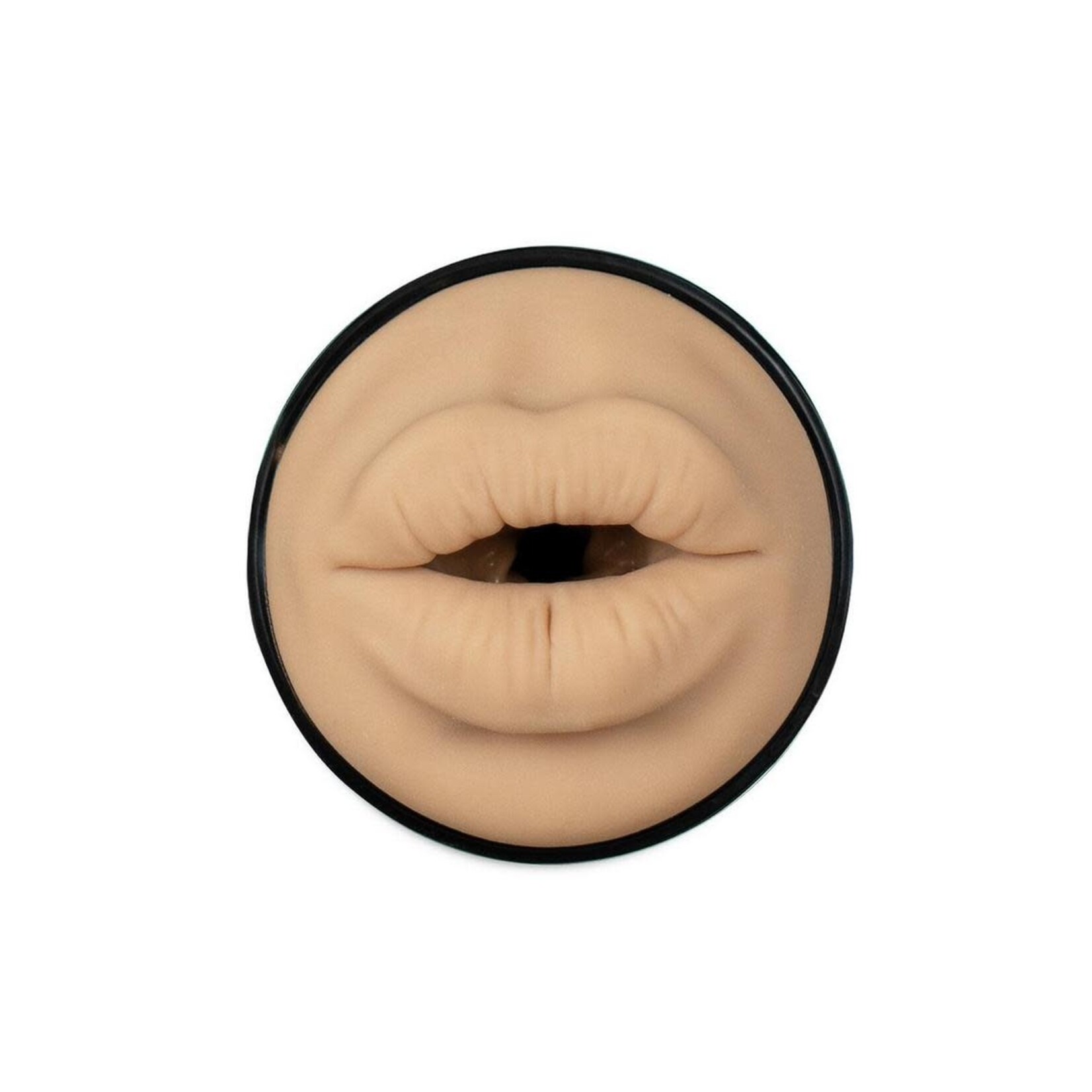 KIIROO Kiiroo Feel Victoria June Stroker Interactive Mouth Masturbator - Black/Vanilla