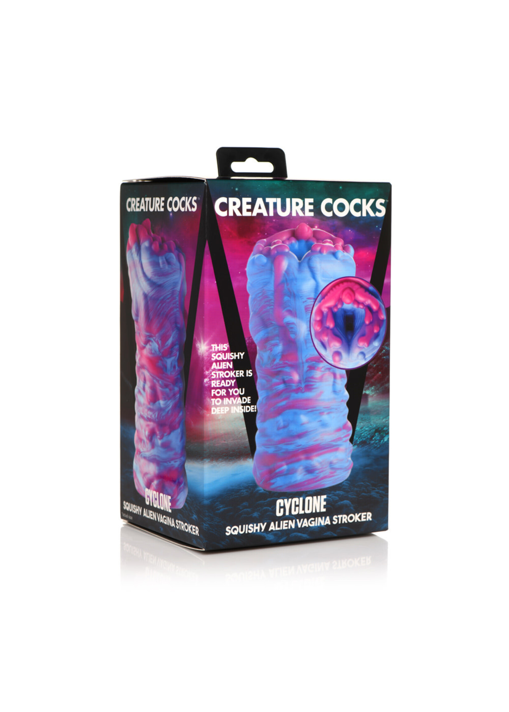 XR Brands Creature Cocks Creature Cocks Cyclone Squishy Alien Vagina Stroker