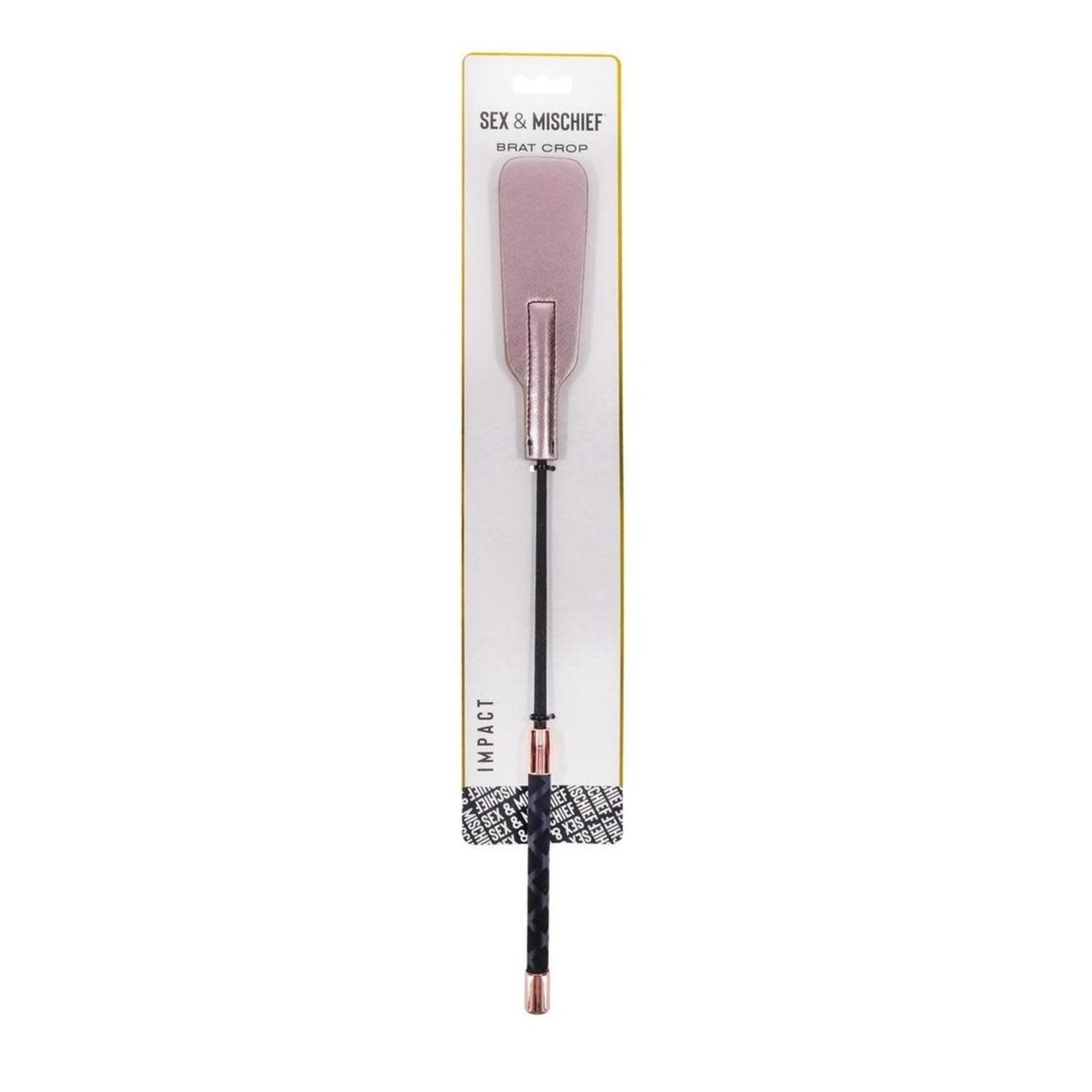 Sportsheets Brat Crop - Rose Gold