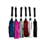 Touch of Fur 20" Rabbit Fur and Leather Swivel Flogger