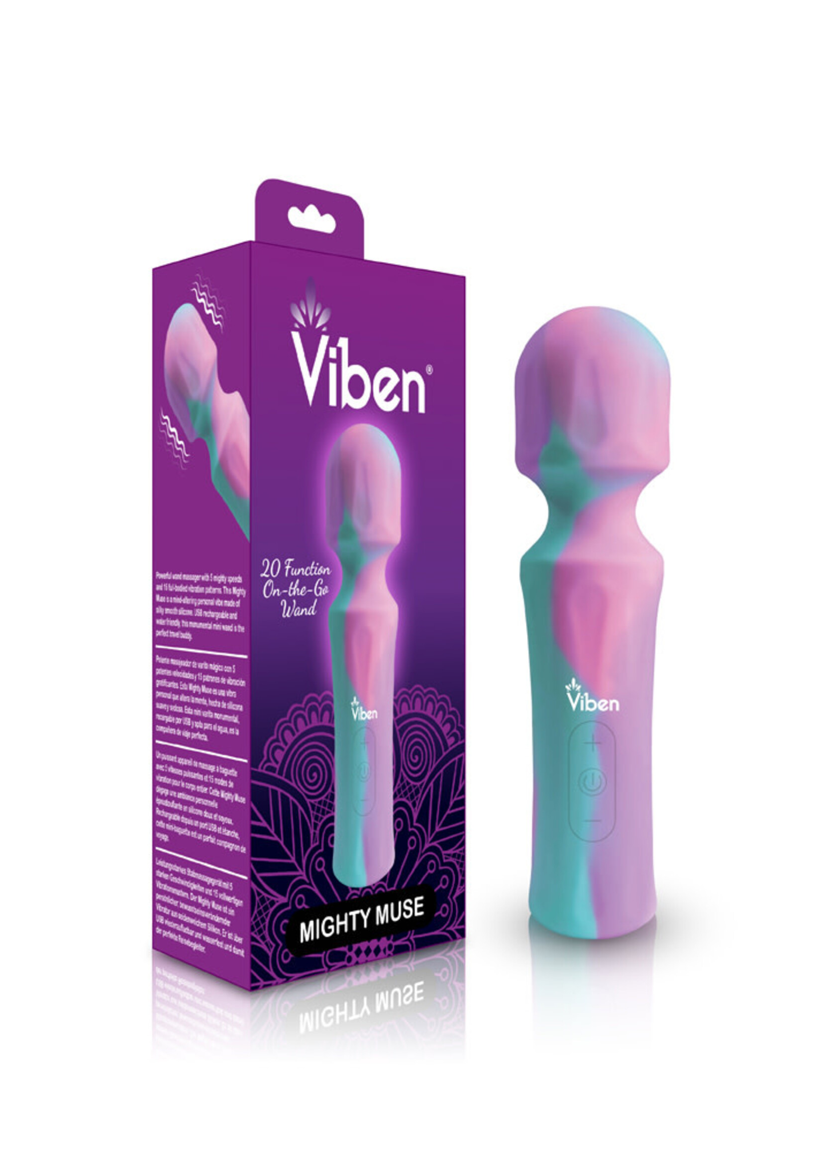 Viben Mighty Muse - Unicorn - Powerful Personal Wand - Massager