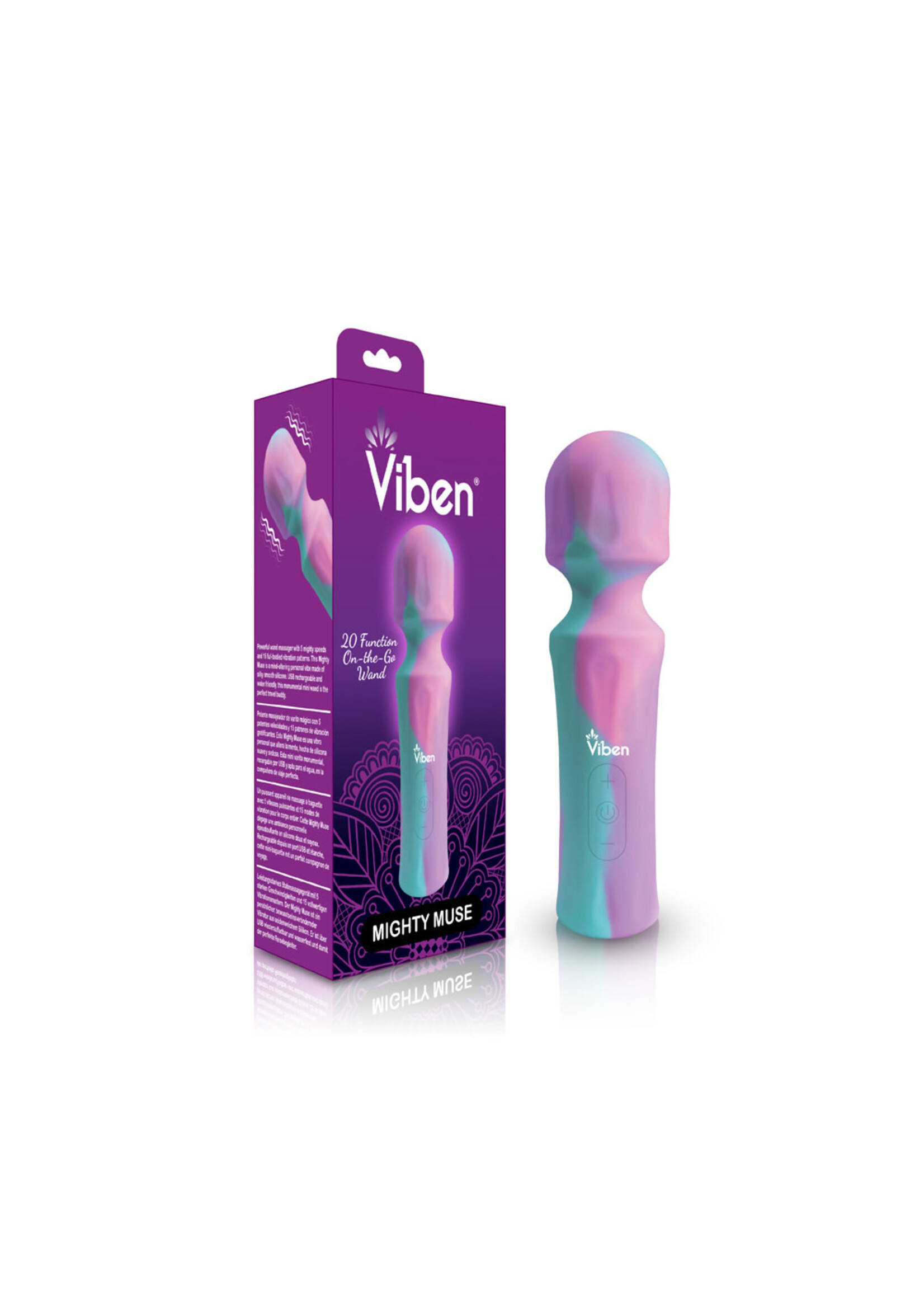 Viben Mighty Muse - Unicorn - Powerful Personal Wand - Massager