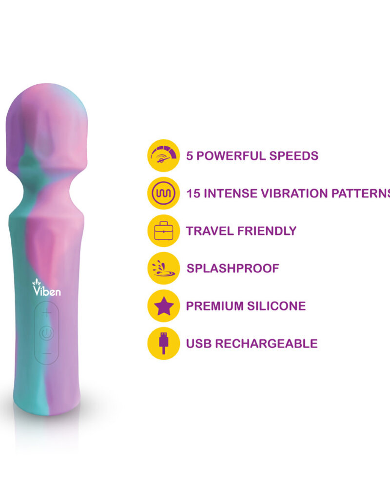 Viben Mighty Muse - Unicorn - Powerful Personal Wand - Massager