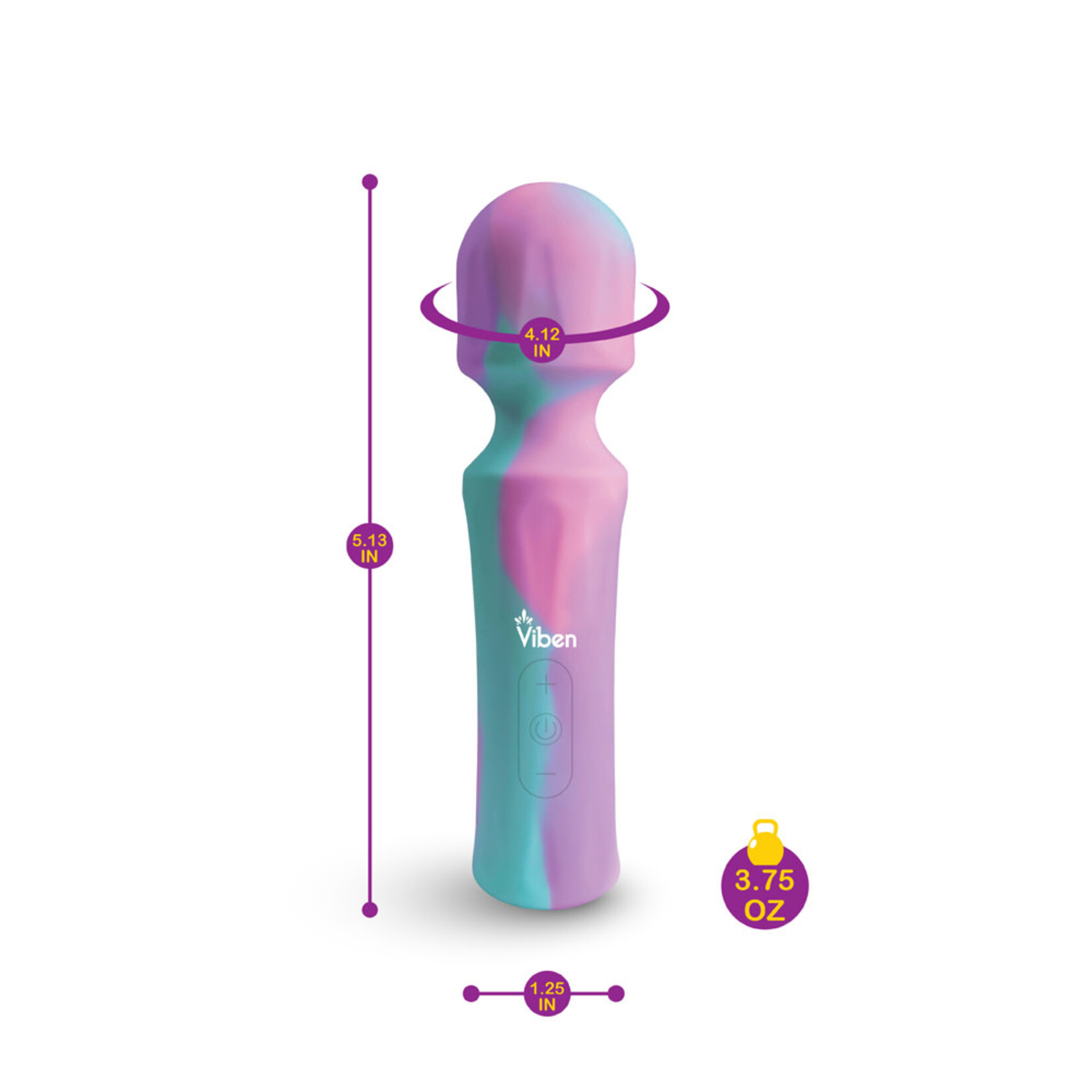 Viben Mighty Muse - Unicorn - Powerful Personal Wand - Massager