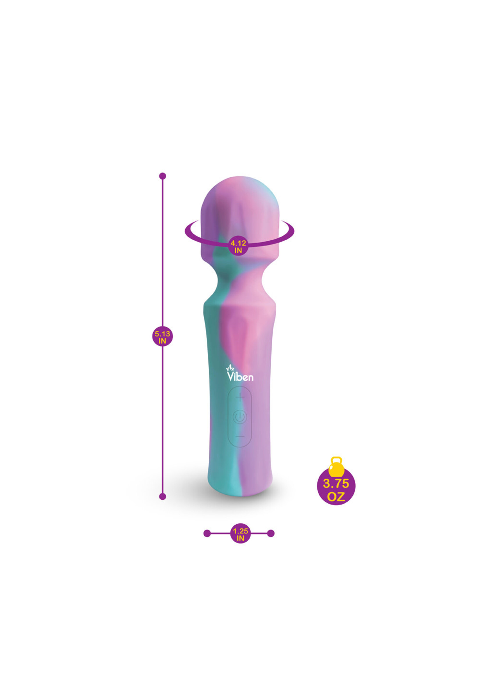 Viben Mighty Muse - Unicorn - Powerful Personal Wand - Massager