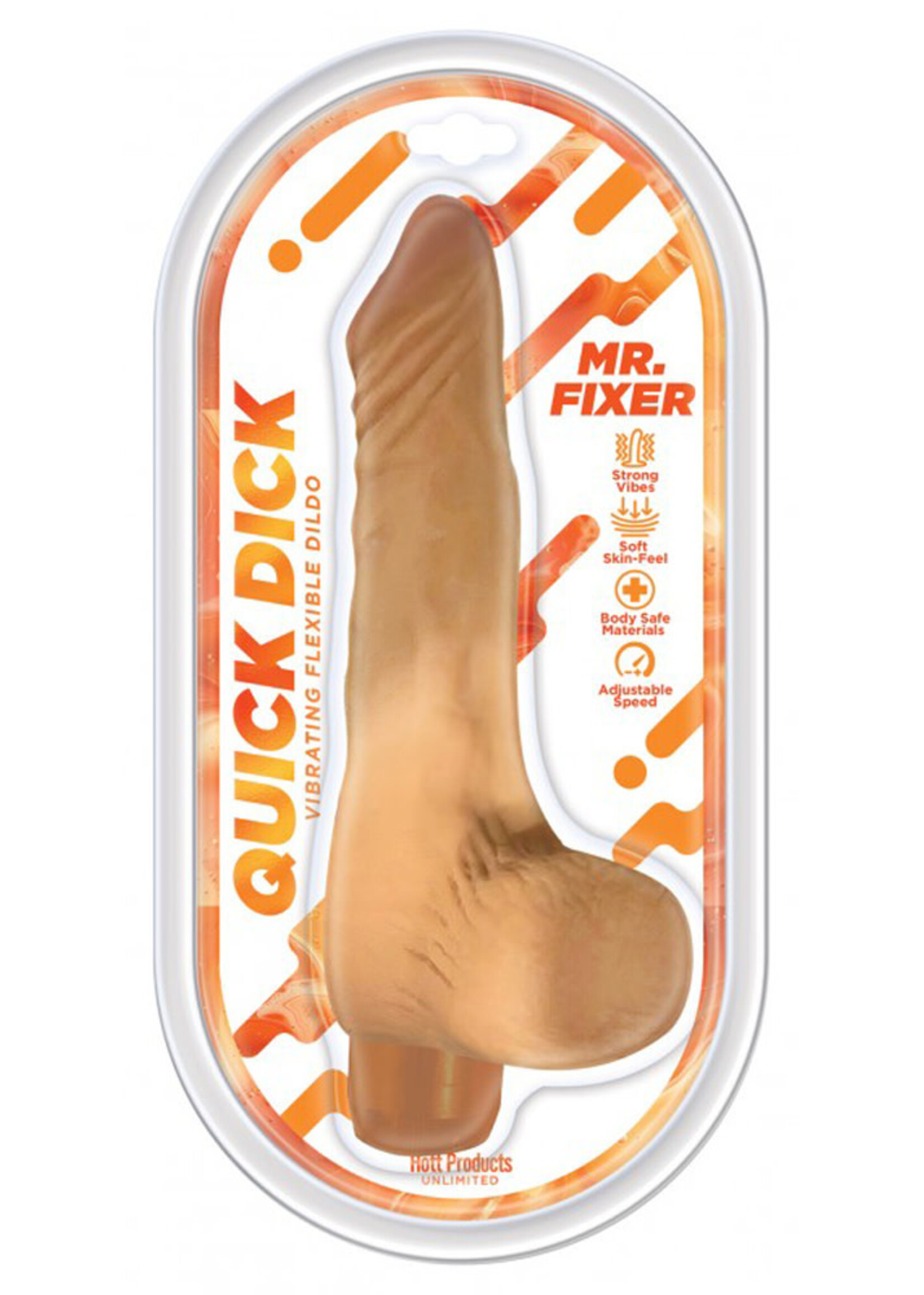 HOTT PRODUCTS Quick Dick Mr. Fixer Vibrating Dildo