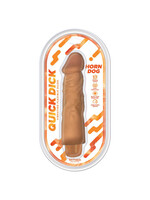 HOTT PRODUCTS Quick Dick Horn Dog Vibrating Dildo