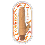 HOTT PRODUCTS Quick Dick Hit It Vibrating Dildo