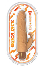 HOTT PRODUCTS Quick Dick Hit It Vibrating Dildo